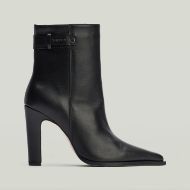 Picture of G-STAR WOMEN'S KENT MID LEATHER BOOTS BLACK 3