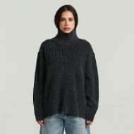 Снимка на G-STAR ДАМСКИ ПУЛОВЕР WASHED TURTLE KNIT DK BLACK GD 1