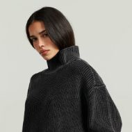 Снимка на G-STAR ДАМСКИ ПУЛОВЕР WASHED TURTLE KNIT DK BLACK GD 3