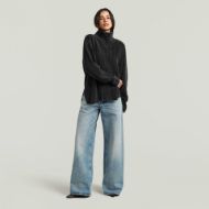 Снимка на G-STAR ДАМСКИ ПУЛОВЕР WASHED TURTLE KNIT DK BLACK GD 5