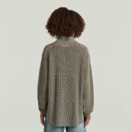 Снимка на G-STAR ДАМСКИ ПУЛОВЕР WASHED TURTLE KNIT DARK KHAKI GD 2