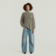 Снимка на G-STAR ДАМСКИ ПУЛОВЕР WASHED TURTLE KNIT DARK KHAKI GD 4