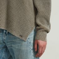 Снимка на G-STAR ДАМСКИ ПУЛОВЕР WASHED TURTLE KNIT DARK KHAKI GD 3