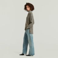 Снимка на G-STAR ДАМСКИ ПУЛОВЕР WASHED TURTLE KNIT DARK KHAKI GD 5