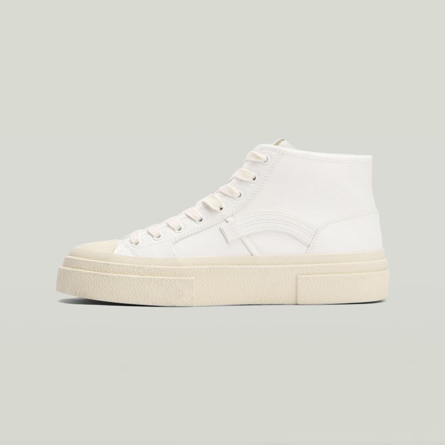 Снимка на G-STAR МЪЖКИ СПОРТНИ ОБУВКИ VODAN MID LEATHER SNEAKERS WHITE