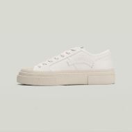 Picture of G-STAR WOMEN'S VODAN LOW LEATHER SNEAKERS WHITE 1