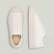 Picture of G-STAR WOMEN'S VODAN LOW LEATHER SNEAKERS WHITE 2