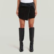 Снимка на G-STAR ДАМСКА ПОЛА WRAP SKIRT DK BLACK 1