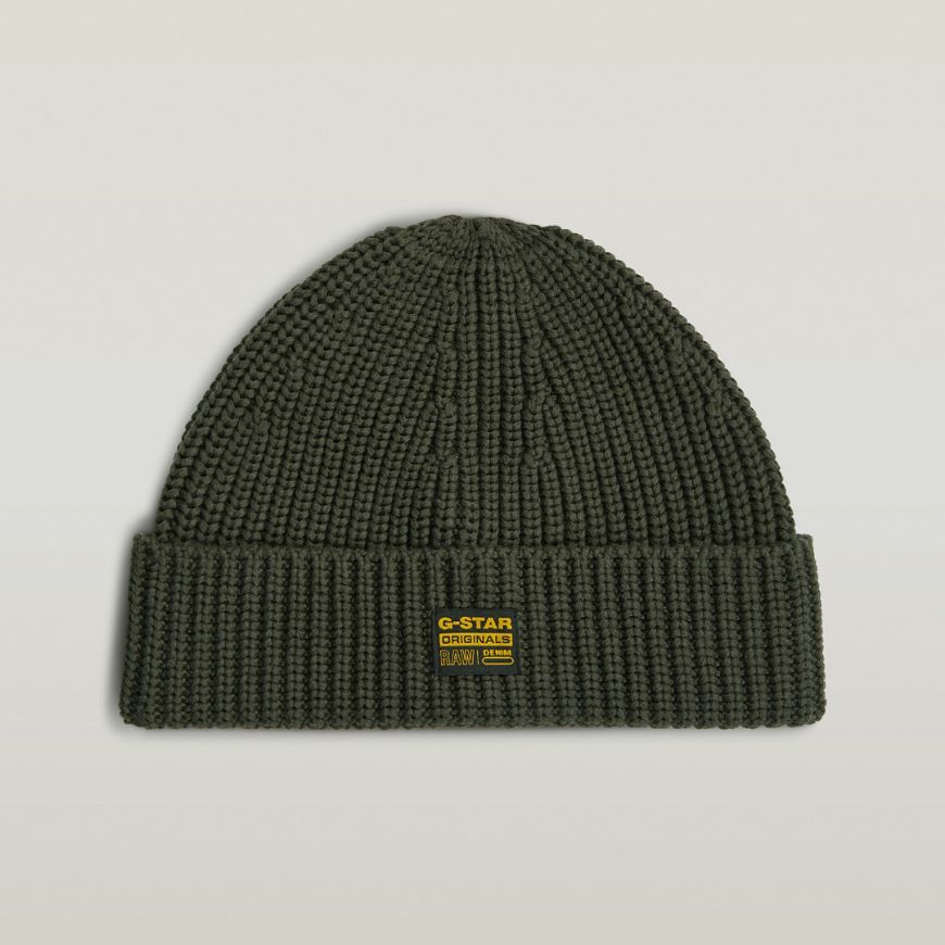Снимка на G-STAR МЪЖКА ШАПКА ORIGINALS FISHERMAN BEANIE ASFALT