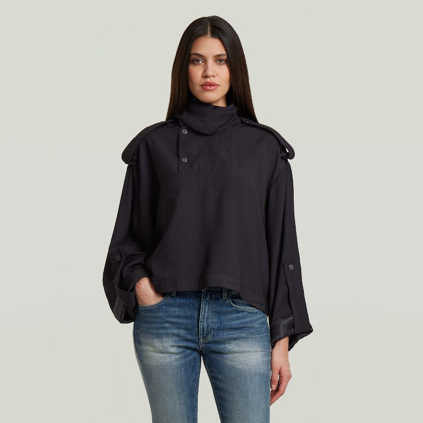 Снимка на G-STAR ДАМСКА РИЗА ANORAK SHIRT DK BLACK