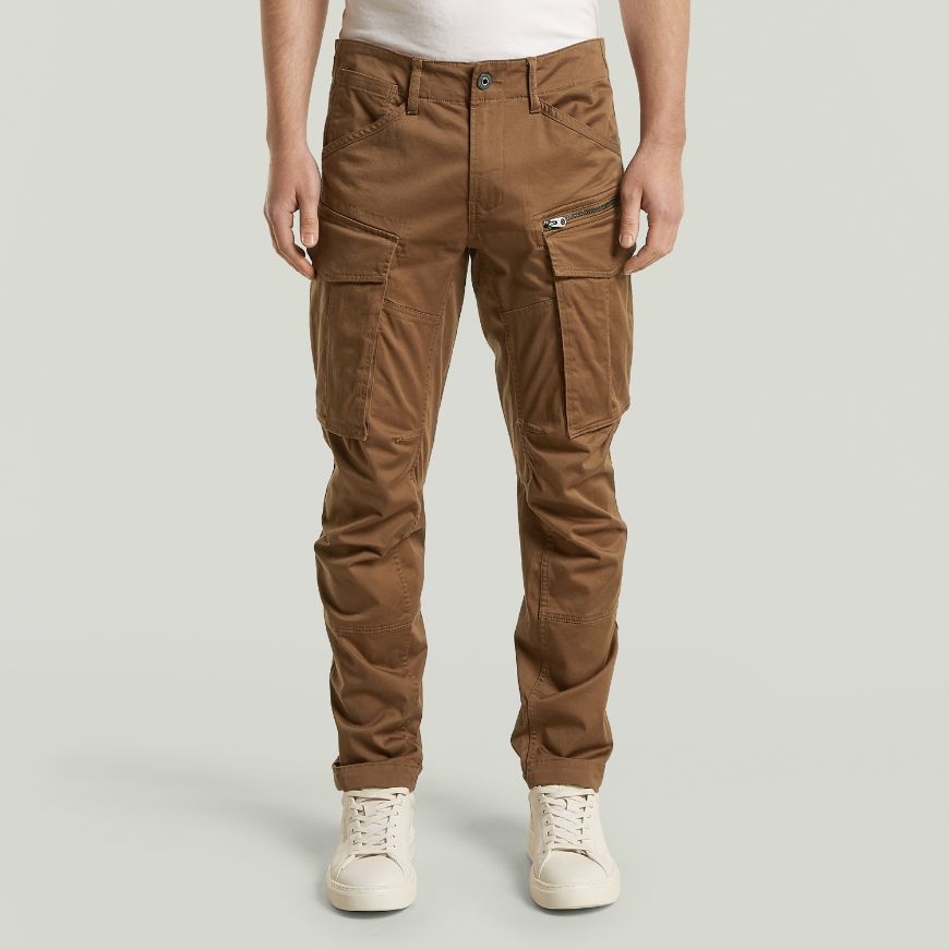 Снимка на G-STAR МЪЖКИ ПАНТАЛОН ROVIC ZIP 3D REGULAR TAPERED PANTS BISON