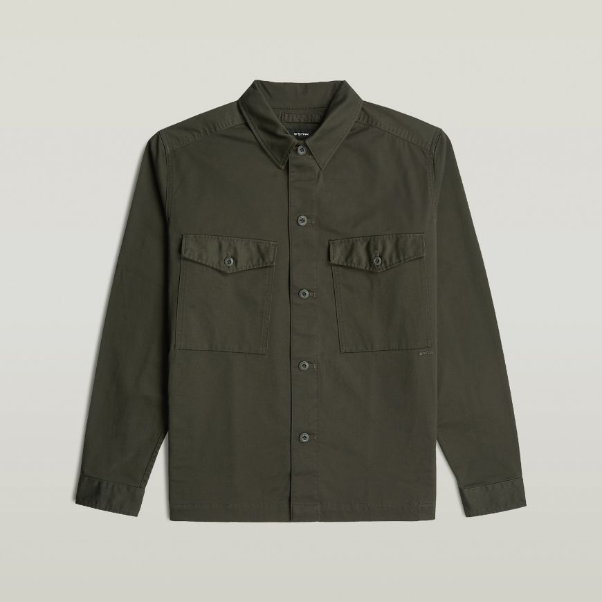 Снимка на G-STAR МЪЖКО ЯКЕ CORE LIGHTWEIGHT OVERSHIRT ASFALT