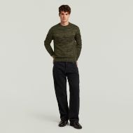 Снимка на G-STAR МЪЖКИ ПУЛОВЕР 3D BIKER RIBBED PULLOVER DK BLACK/BLACK OLIVE 5