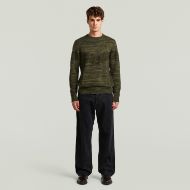 Снимка на G-STAR МЪЖКИ ПУЛОВЕР 3D BIKER RIBBED PULLOVER DK BLACK/BLACK OLIVE 4
