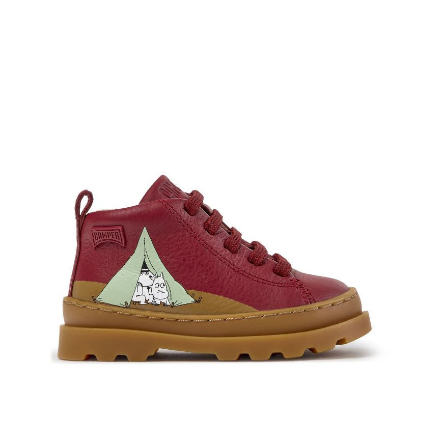 Снимка на CAMPER ДЕТСКИ НИСКИ БОТИ TWINS FW BY MOOMIN BURGUNDY