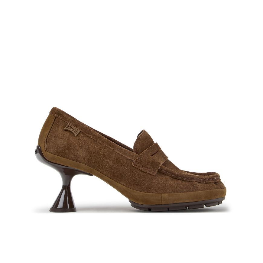 Picture of CAMPER WOMEN'S MOCCASINS RIGHT LEFT BROWN
