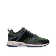 Picture of SCOTCH&SODA MEN'S VIVEX SNEAKERS ARMY GREEN 1