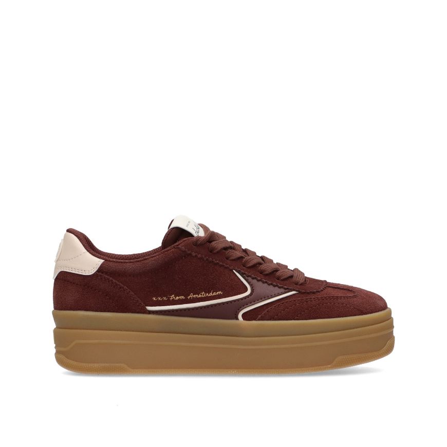 Снимка на SCOTCH&SODA ДАМСКИ СПОРТНИ ОБУВКИ MINNY SNEAKERS DARK BROWN