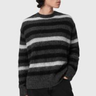 Снимка на ALLSAINTS МЪЖКИ ПУЛОВЕР SAMMIE CREW CHARCOAL GREY 2