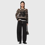 Picture of ALLSAINTS WOMEN'S REGA AS JUMPER FAWN BROWN 6
