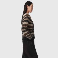 Picture of ALLSAINTS WOMEN'S REGA AS JUMPER FAWN BROWN 2