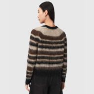 Picture of ALLSAINTS WOMEN'S REGA AS JUMPER FAWN BROWN 3