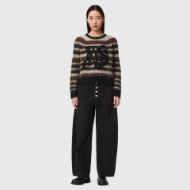 Picture of ALLSAINTS WOMEN'S REGA AS JUMPER FAWN BROWN 4