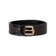 Снимка на REPLAY ДАМСКИ КОЛАН PLAIN BELT WITH METAL LETTERS DARK BROWN 1