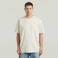 Picture of G-STAR MEN'S LARGE WOVEN BADGE RELAXED T-SHIRT WHITEBAIT 1