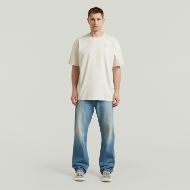 Picture of G-STAR MEN'S LARGE WOVEN BADGE RELAXED T-SHIRT WHITEBAIT 5
