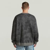 Picture of G-STAR MEN'S MOTION CAMO SWEATER GREY PEWTER MOTION CAMO 2