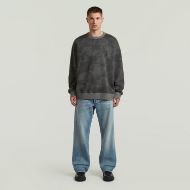 Picture of G-STAR MEN'S MOTION CAMO SWEATER GREY PEWTER MOTION CAMO 4