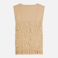 Снимка на SCOTCH&SODA ДАМСКА БЛУЗА SMOCK STITCH KNITTED TANK - SHIFTING SAND 2