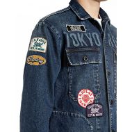 Снимка на REPLAY МЪЖКО ЯКЕ DENIM SHIRT JACKET WITH LETTERING AND PATCHES MEDIUM BLUE 3