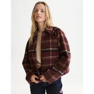 Снимка на SCOTCH&SODA ДАМСКО ЯКЕ CHECKED SHORT - BITTER CHOCOLATE 6