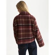 Снимка на SCOTCH&SODA ДАМСКО ЯКЕ CHECKED SHORT - BITTER CHOCOLATE 5