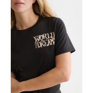 Снимка на SCOTCH&SODA ДАМСКА БЛУЗА CHEST ARTWORK REGULAR FIT - METEORITE 6