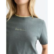 Снимка на SCOTCH&SODA ДАМСКА БЛУЗА CHEST EMBROIDERY REGULAR FIT - BALSAM GREEN 6