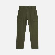 Picture of SCOTCH&SODA MEN'S HARPER GARMENT-DYED TWILL CARGO PANT - FOREST NIGHT 1