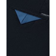 Picture of SCOTCH&SODA MEN'S STUART MINI YARN-DYED COTTON-WOOL BLEND CHINO - SKY CAPTAIN HERRINGBONE 3