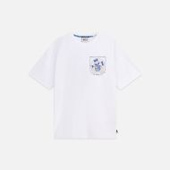 Picture of SCOTCH&SODA MEN'S FRONT AND BACK ARTWORK RELAXED FIT T-SHIRT - BRIGHT WHITE 1