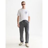 Picture of SCOTCH&SODA MEN'S FRONT AND BACK ARTWORK RELAXED FIT T-SHIRT - BRIGHT WHITE 7