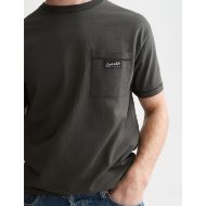 Picture of SCOTCH&SODA MEN'S GARMENT-DYE RELAXED FIT T-SHIRT - RAVEN 6