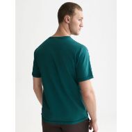 Picture of SCOTCH&SODA MEN'S GARMENT-DYE RELAXED FIT T-SHIRT - DEEP TEAL 5
