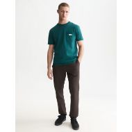 Picture of SCOTCH&SODA MEN'S GARMENT-DYE RELAXED FIT T-SHIRT - DEEP TEAL 7