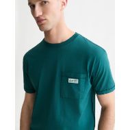 Picture of SCOTCH&SODA MEN'S GARMENT-DYE RELAXED FIT T-SHIRT - DEEP TEAL 6