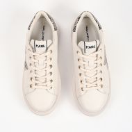 Снимка на KARL LAGERFELD ДАМСКИ СПОРТНИ ОБУВКИ KAPRI EMBROIDERED PATCH PYTHON SNEAKERS WHITE 3
