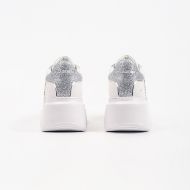 Снимка на KARL LAGERFELD ДАМСКИ СПОРТНИ ОБУВКИ ANAKAPRI RHINESTONE SIGNIA LOW SNEAKERS WHITE W/SILVER 4