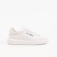 Снимка на KARL LAGERFELD МЪЖКИ СПОРТНИ ОБУВКИ KORE MONOGRAM EMBOSSED LO SNEAKERS WHITE 1