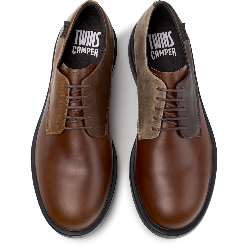 Снимка на CAMPER МЪЖКИ ОБУВКИ TWINS BROWN